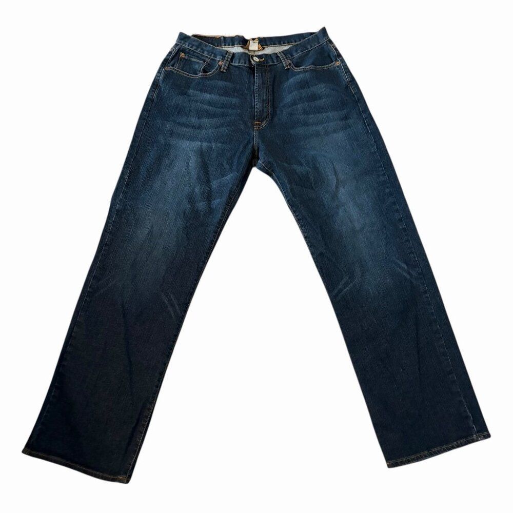 Lucky Brand Classic Fit Jeans Size 34 Blue Denim Pants Cotton Stretch